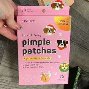 SpaLife Pink Pimple Patches-Holiday Dogs